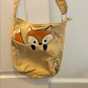 Fox Design Tan Shoulder Bag